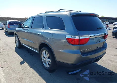 2013 Dodge Durango Crew z USA, uszkodzony, nr VIN 1C4RDJDG2DC597391